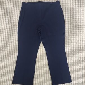 Talbots Navy Boot Cut Pants